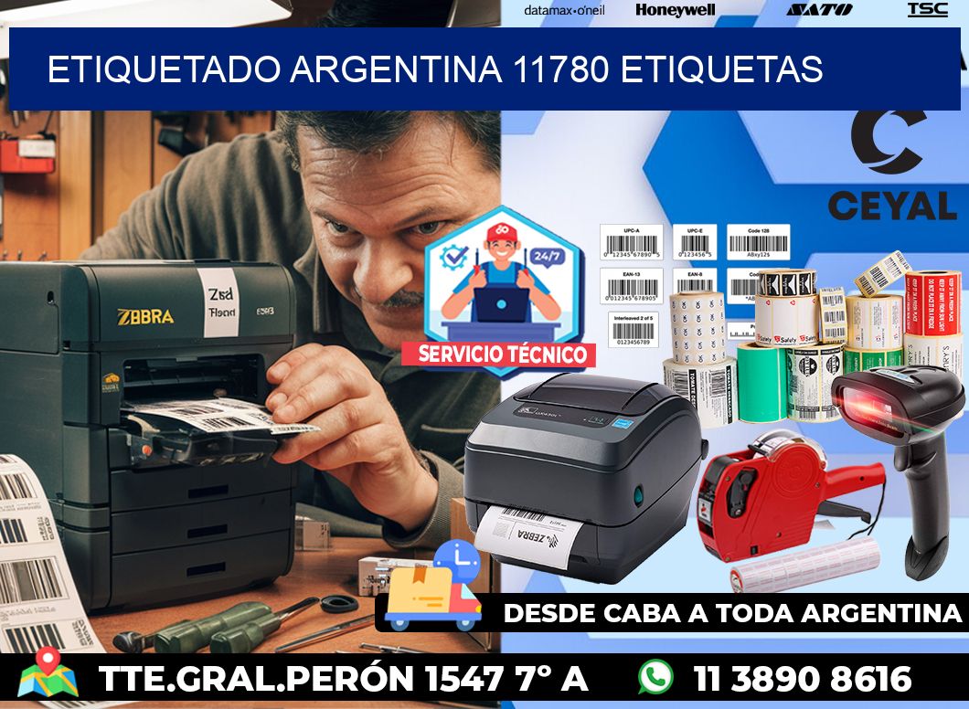 etiquetado argentina 11780 etiquetas