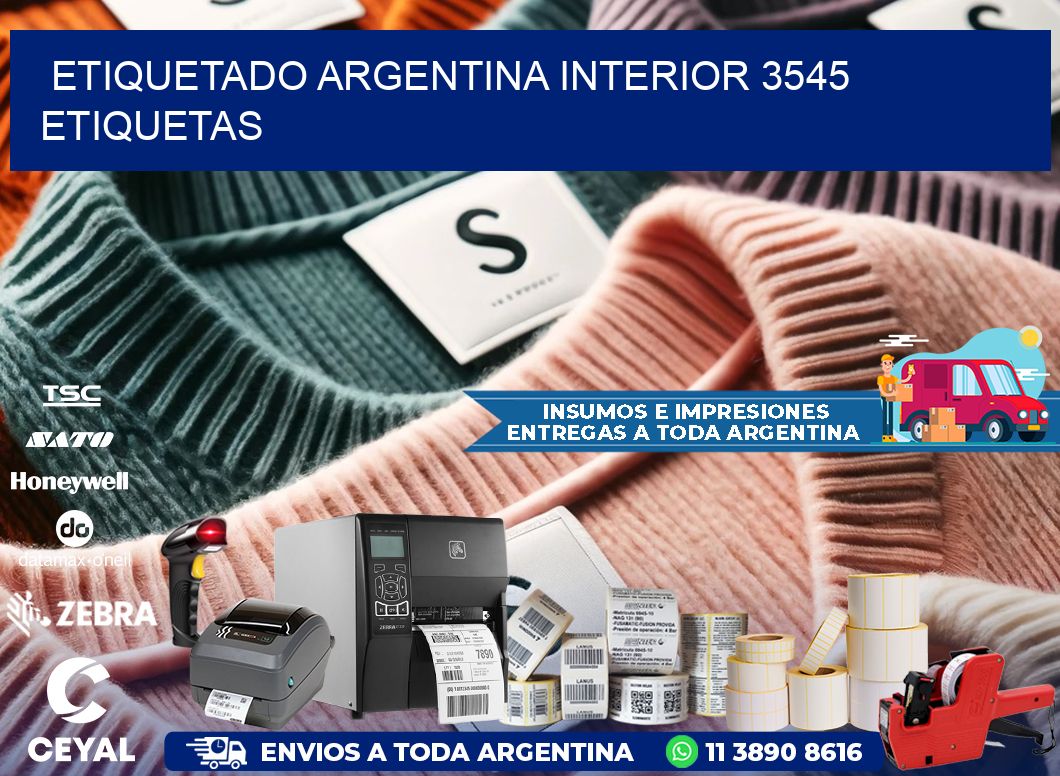 etiquetado argentina interior 3545 etiquetas