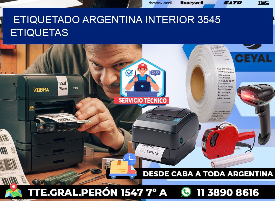 etiquetado argentina interior 3545 etiquetas