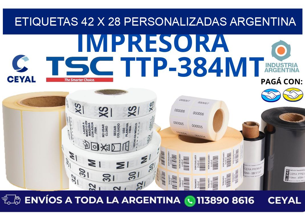 etiquetas 42 x 28 personalizadas argentina