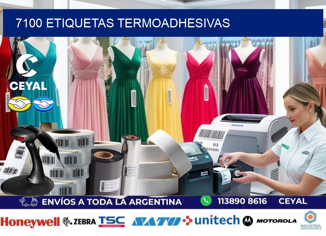 7100 etiquetas termoadhesivas