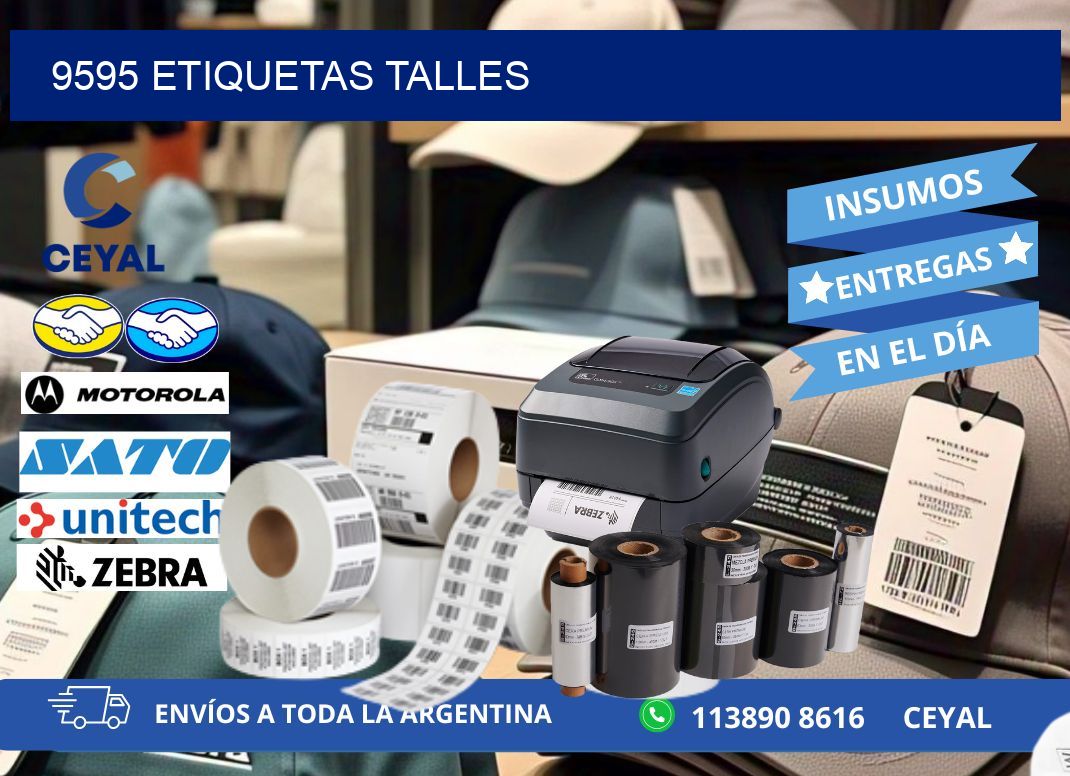 9595 ETIQUETAS TALLES