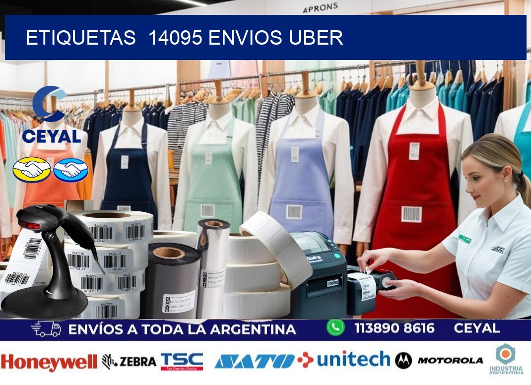 etiquetas  14095 ENVIOS UBER