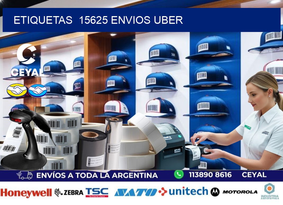 etiquetas  15625 ENVIOS UBER