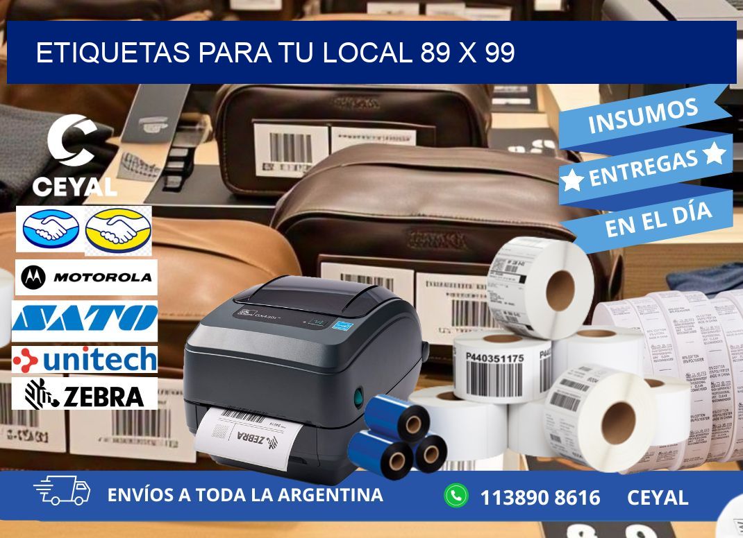 etiquetas para tu local 89 x 99
