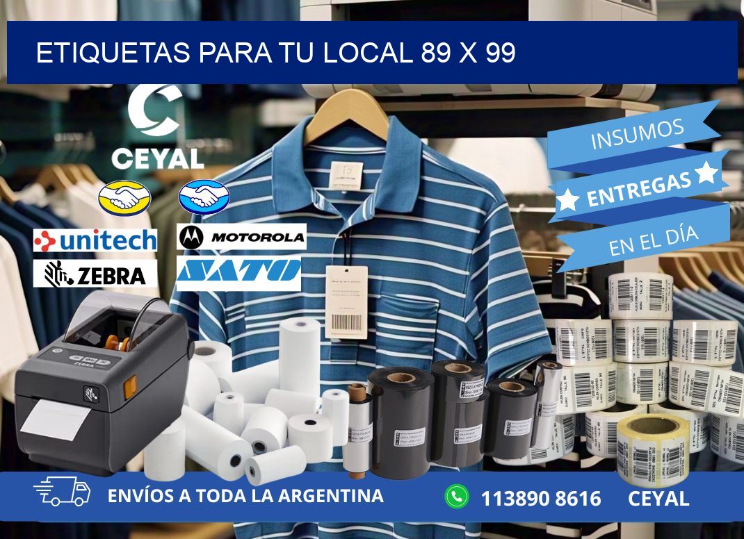 etiquetas para tu local 89 x 99