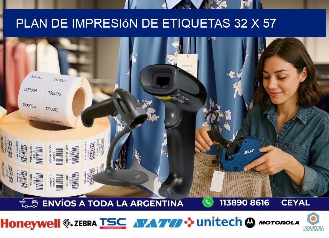 plan de impresión de etiquetas 32 x 57