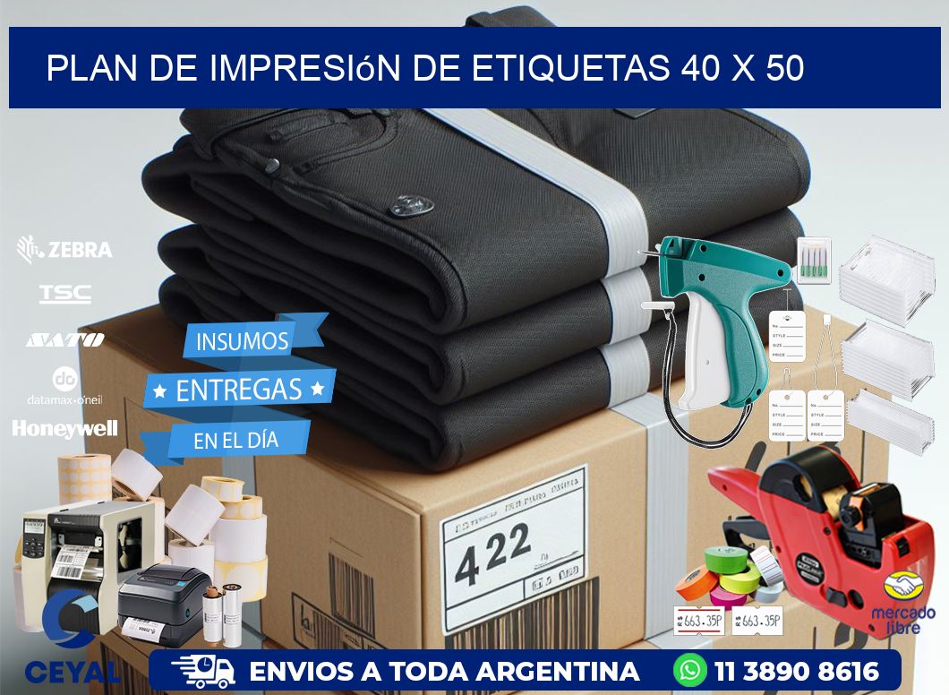 plan de impresión de etiquetas 40 x 50