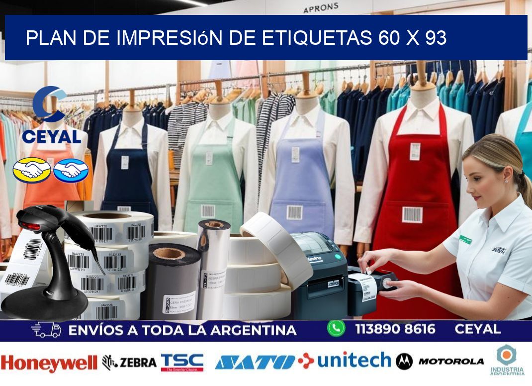 plan de impresión de etiquetas 60 x 93