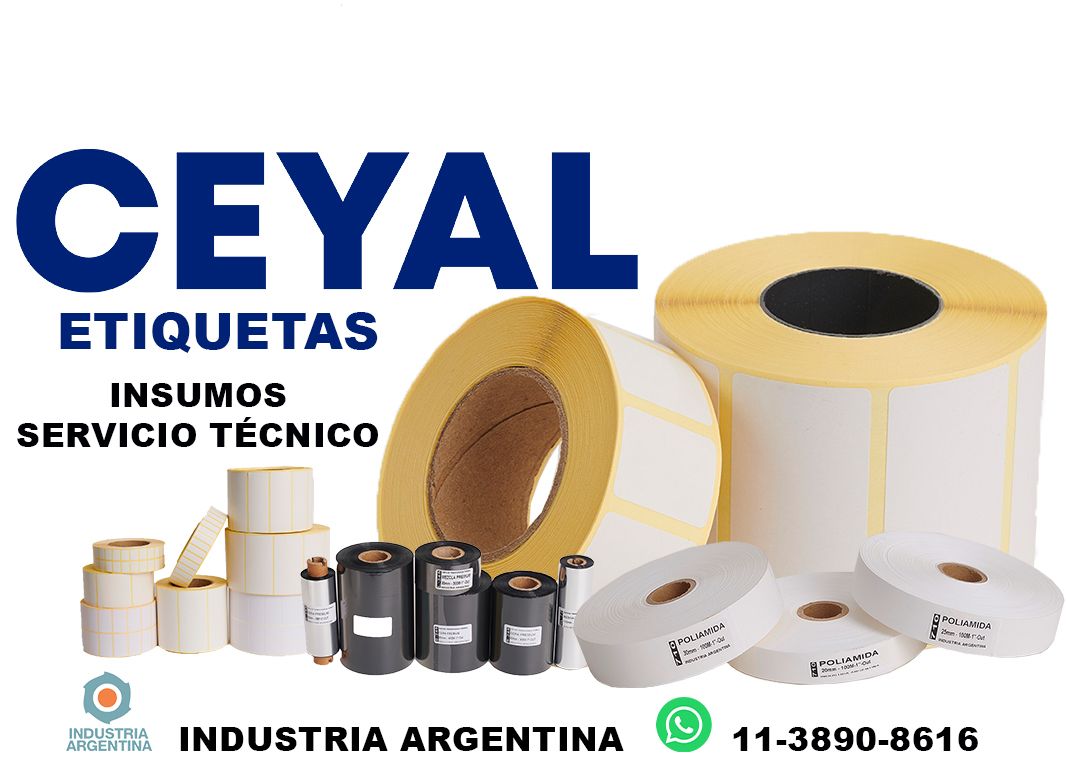 1050 Etiquetas industriales de alta tirada