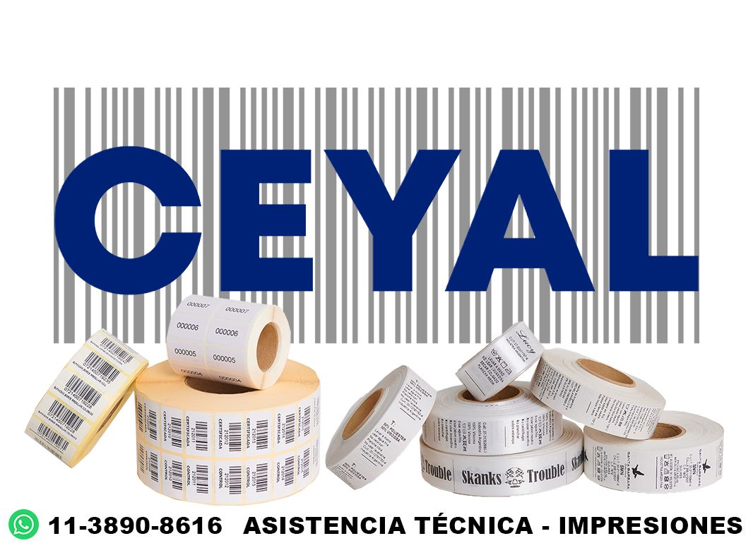 19965 Etiquetas adhesivas para ropa