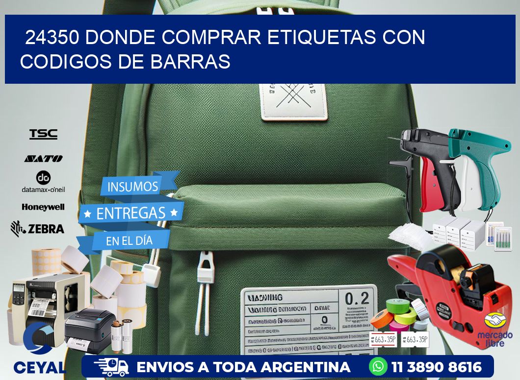 24350 Donde comprar etiquetas con codigos de barras