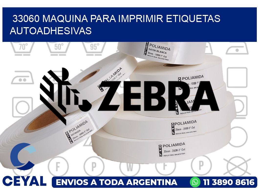 33060 maquina para imprimir etiquetas autoadhesivas