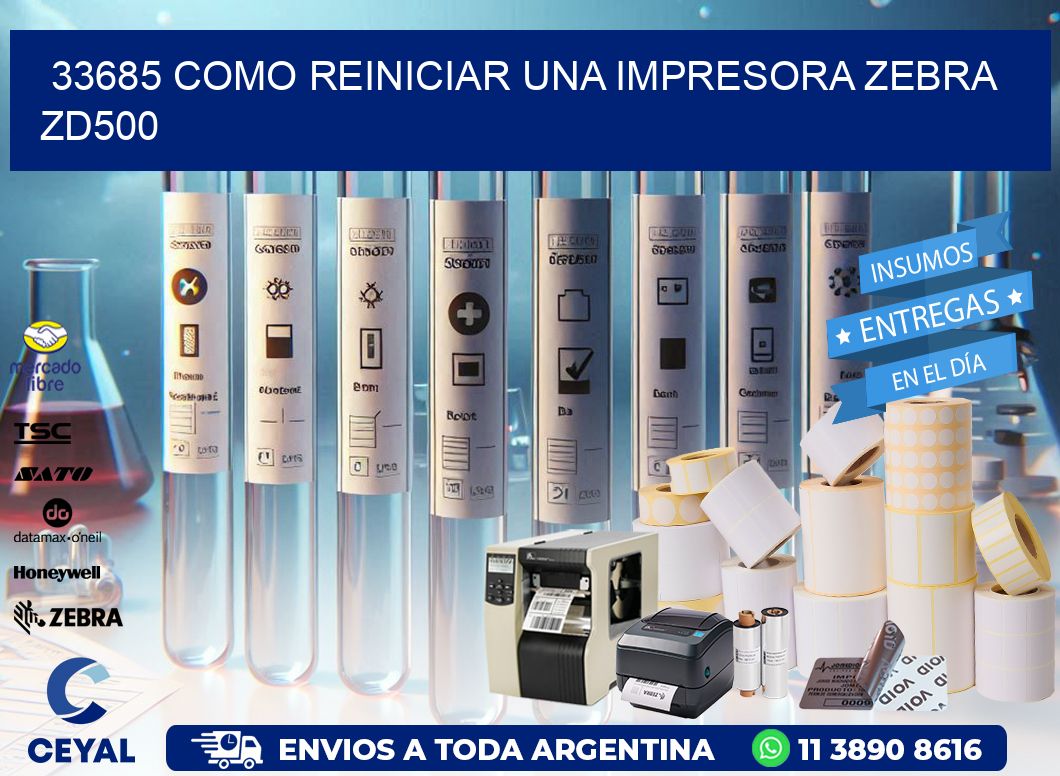 33685 Como reiniciar una impresora Zebra  ZD500