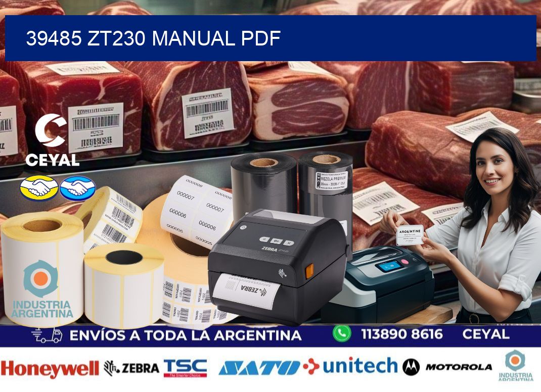 39485 ZT230 manual PDF