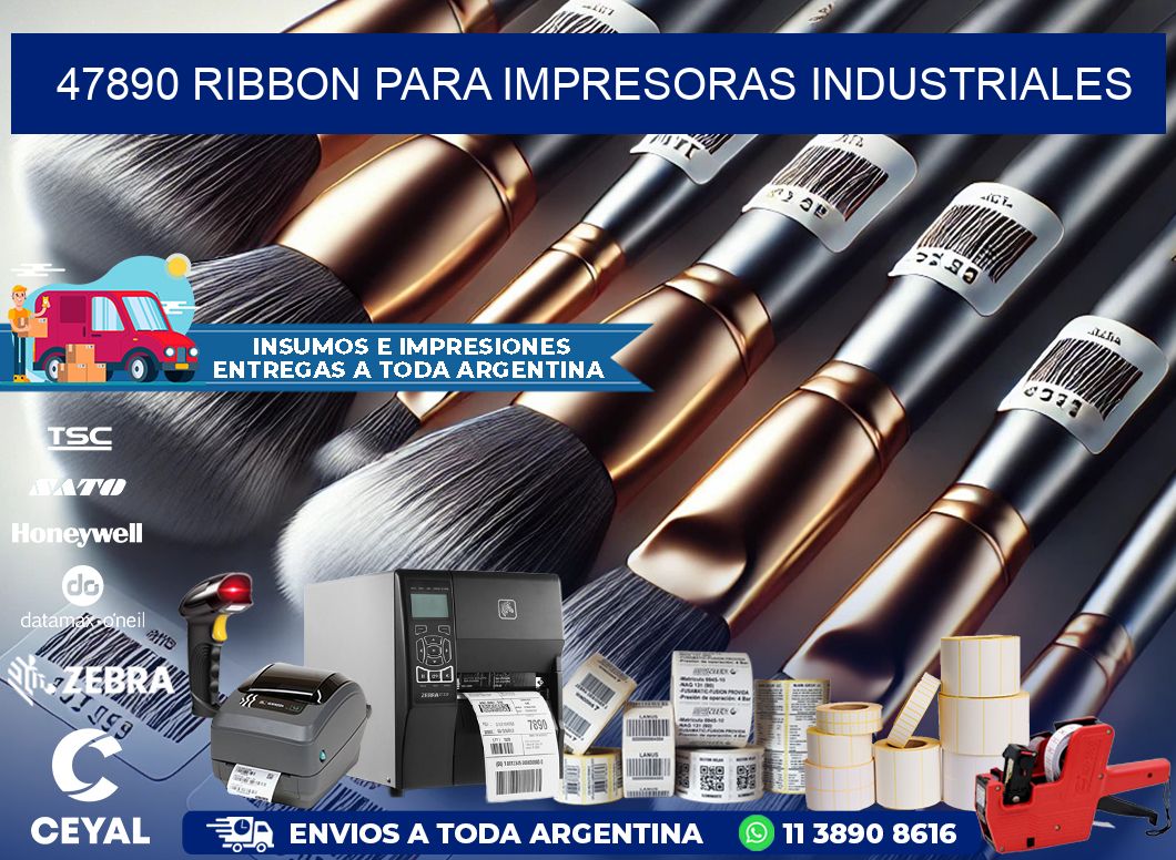 47890 Ribbon para impresoras industriales