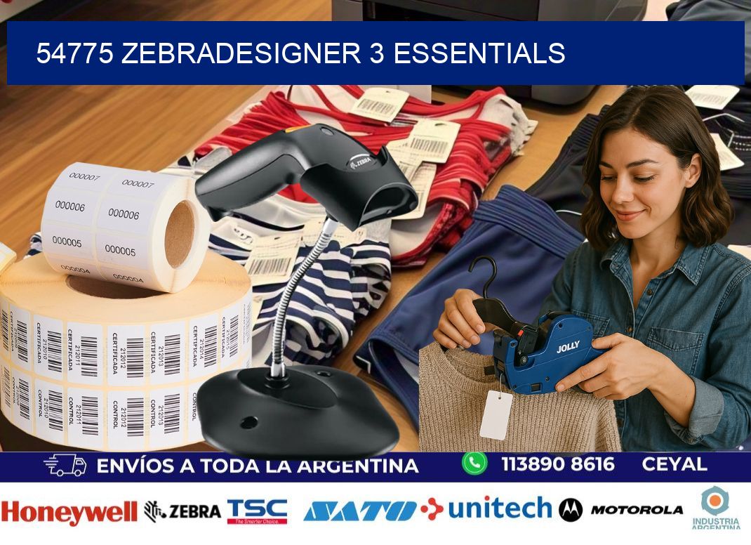 54775 ZebraDesigner 3 Essentials