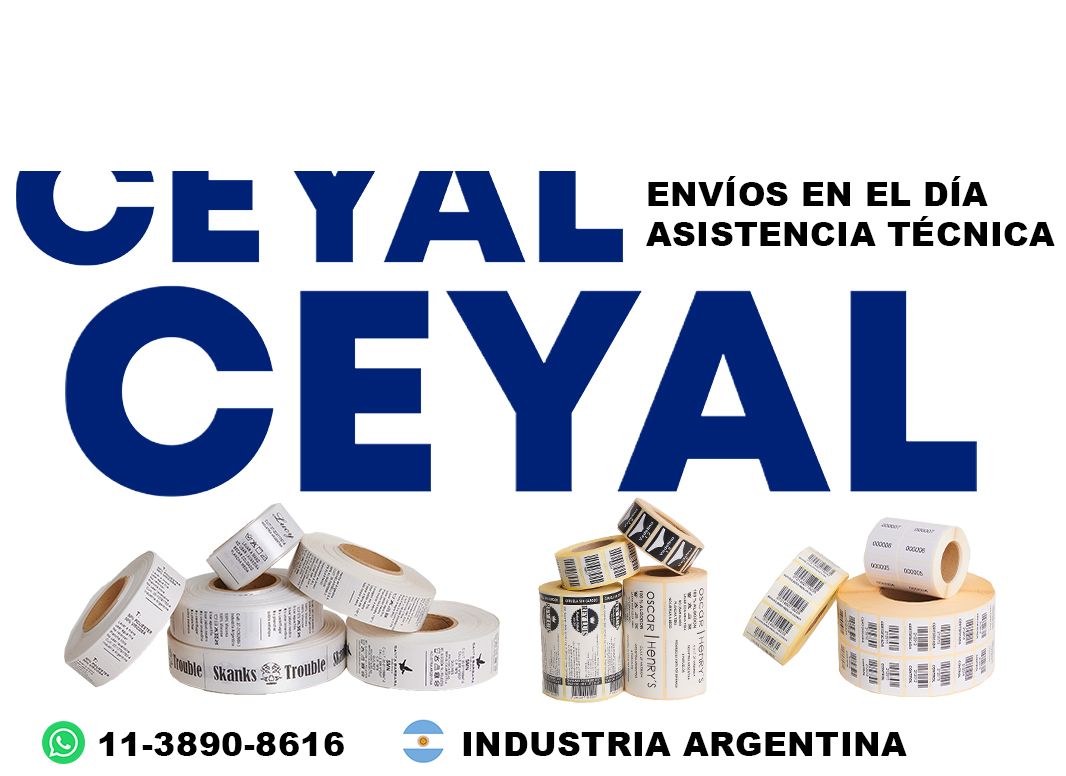 58995 Etiquetas de poliamida resistente al lavado