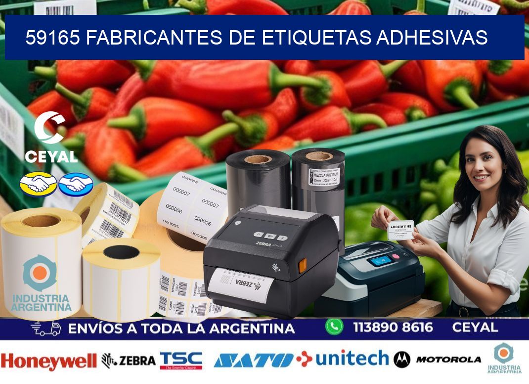 59165 Fabricantes de etiquetas adhesivas