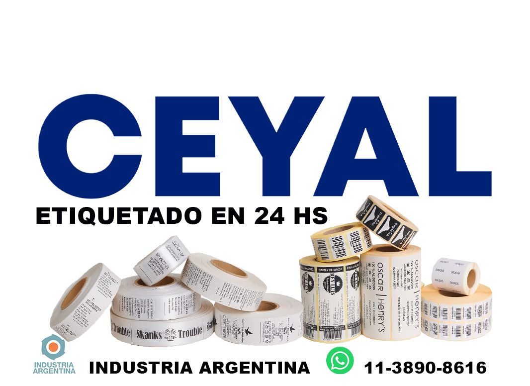 6555 Etiquetas de seguridad para consumo