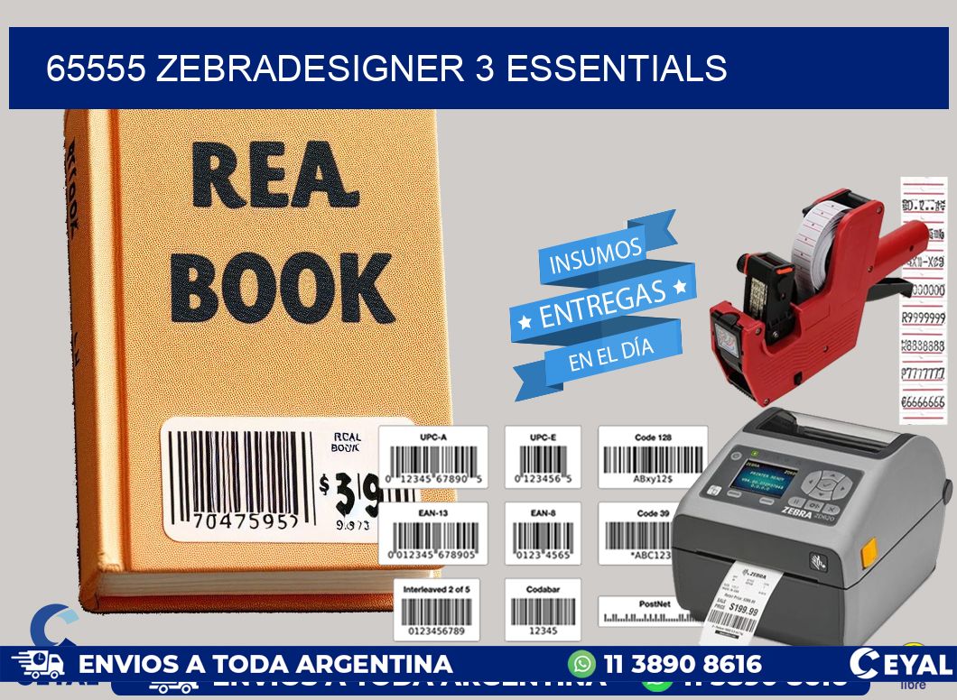 65555 ZebraDesigner 3 Essentials