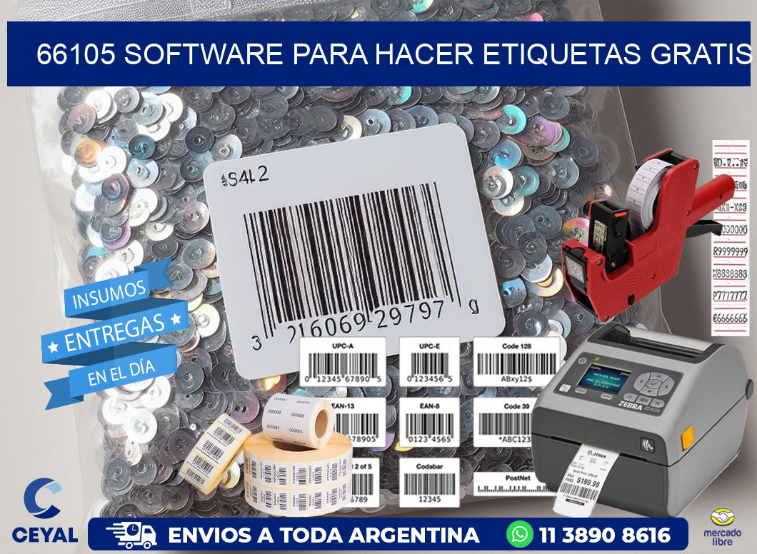 66105 Software para hacer etiquetas gratis