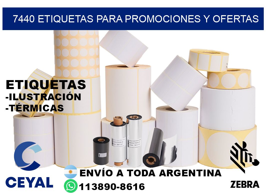 7440 Etiquetas para promociones y ofertas