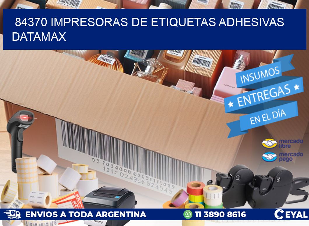 84370 impresoras de etiquetas adhesivas datamax