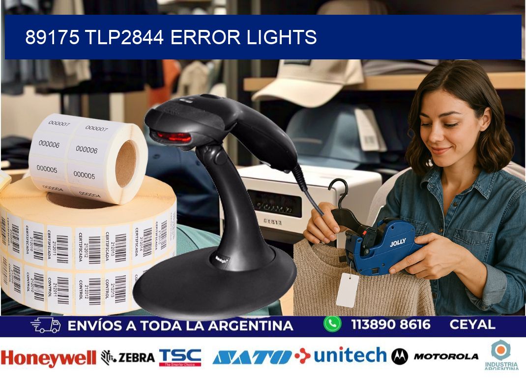 89175 TLP2844 error lights