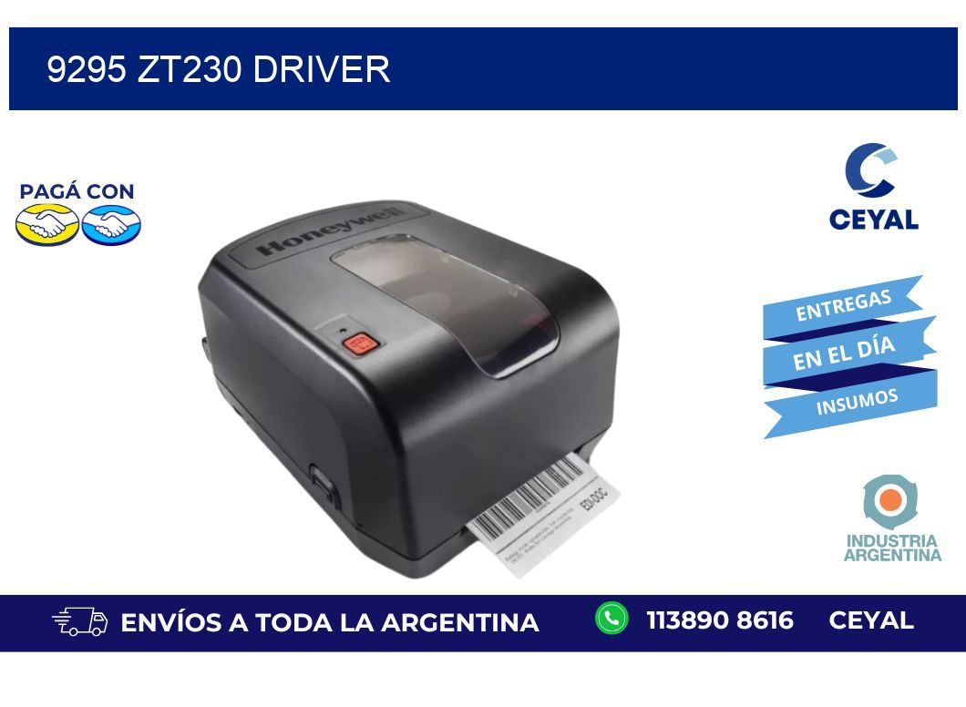 9295 ZT230 driver