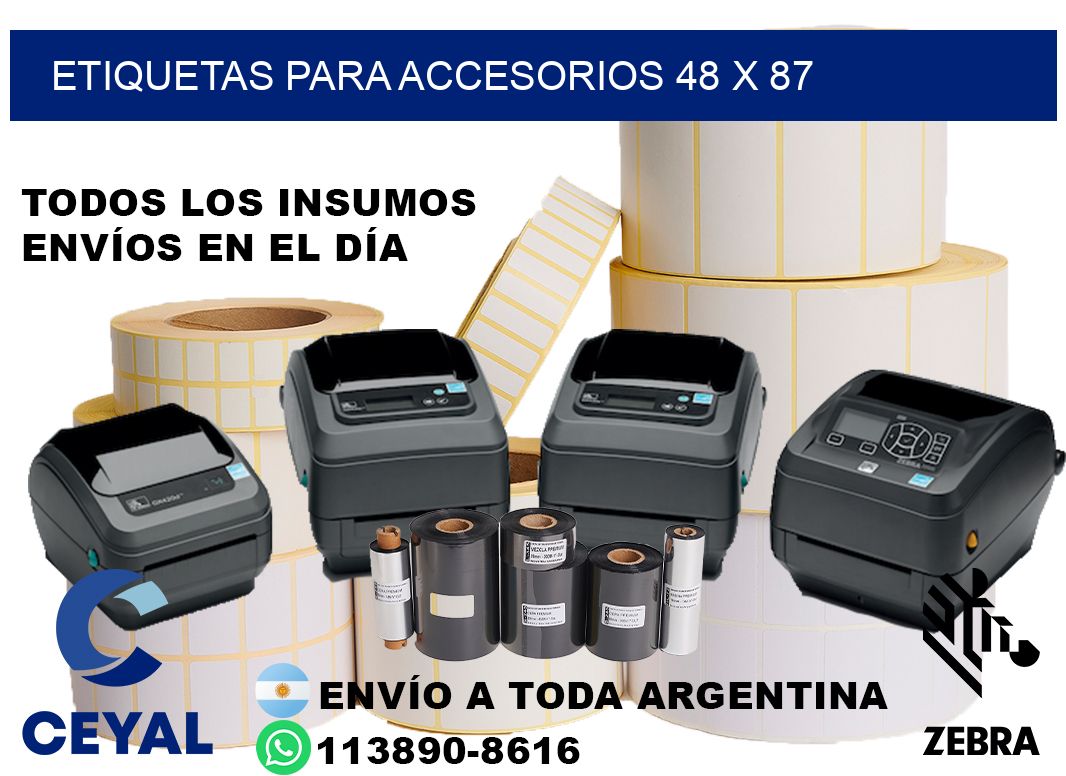ETIQUETAS PARA ACCESORIOS 48 x 87