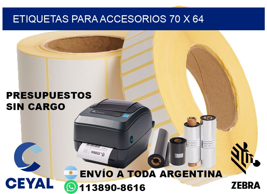 ETIQUETAS PARA ACCESORIOS 70 x 64