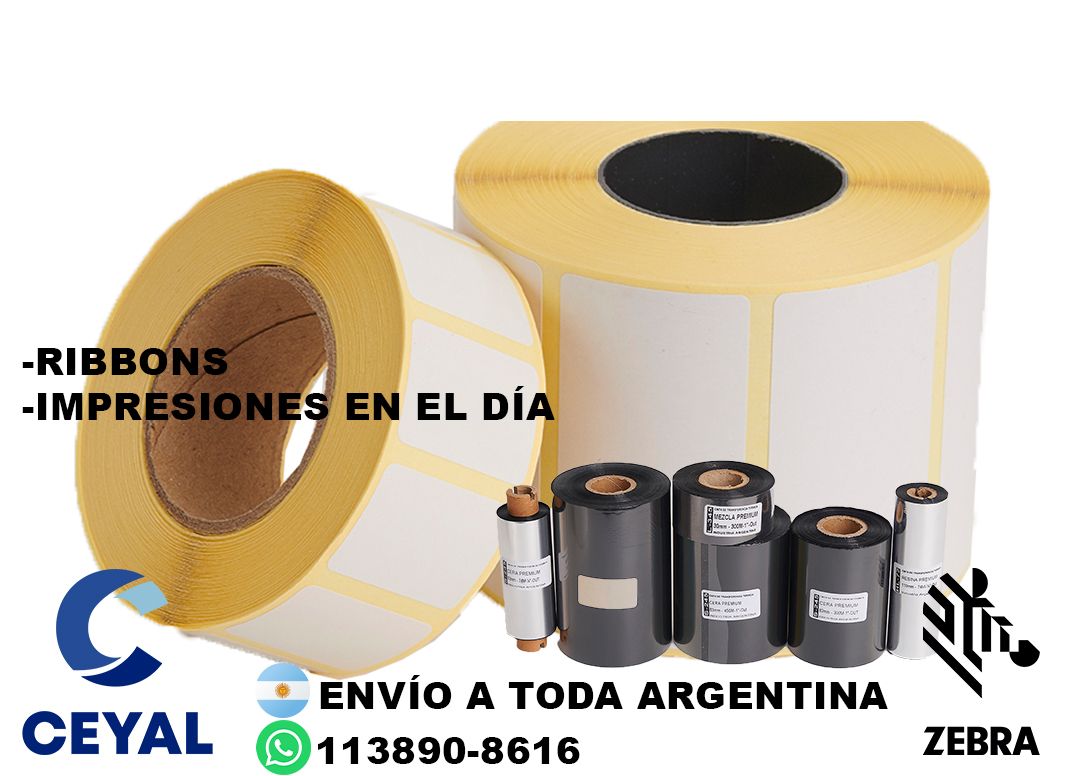 etiquetas personalizada  23 x 65 x 1000