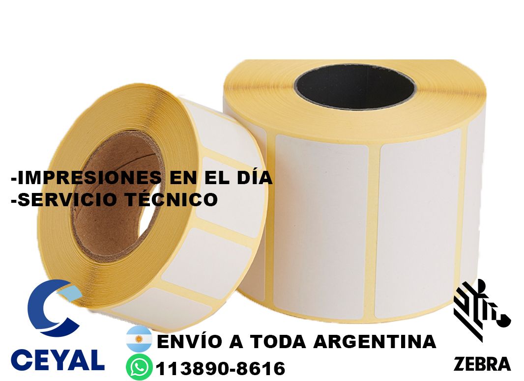 etiquetas personalizada para zebra 78 x 21