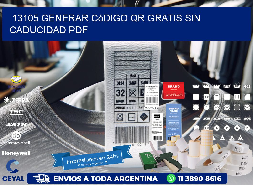13105 Generar código QR gratis sin caducidad PDF