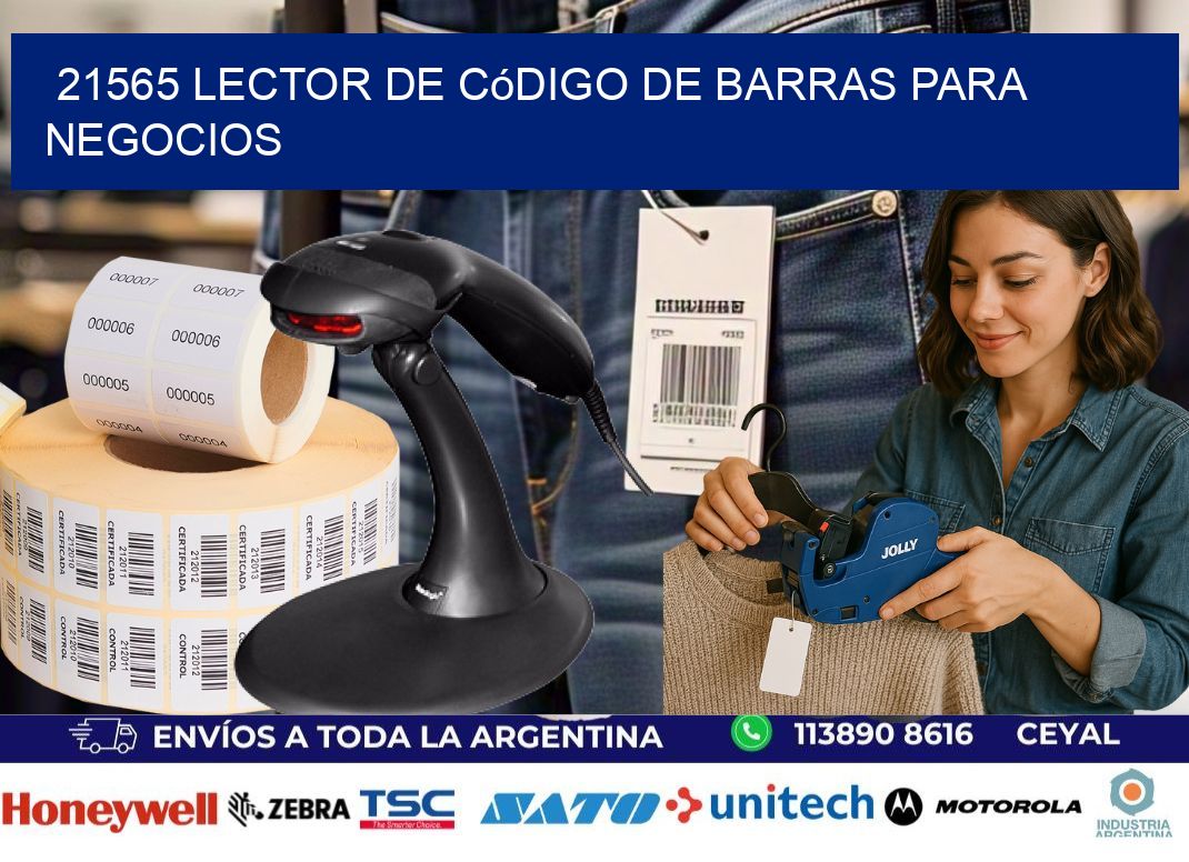 21565 Lector de código de barras para negocios