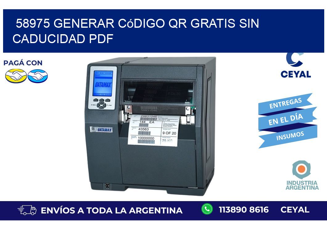 58975 Generar código QR gratis sin caducidad PDF