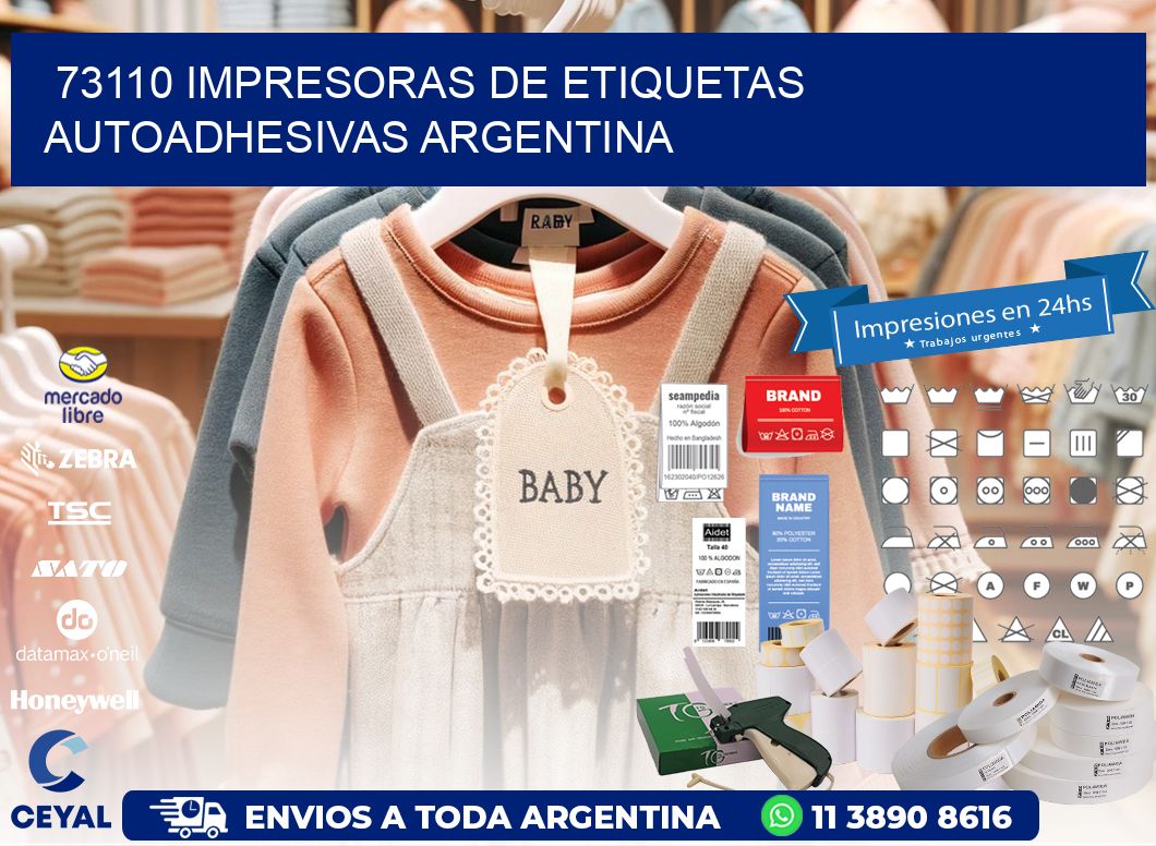 73110 Impresoras de etiquetas autoadhesivas argentina