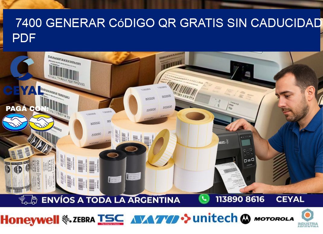 7400 Generar código QR gratis sin caducidad PDF