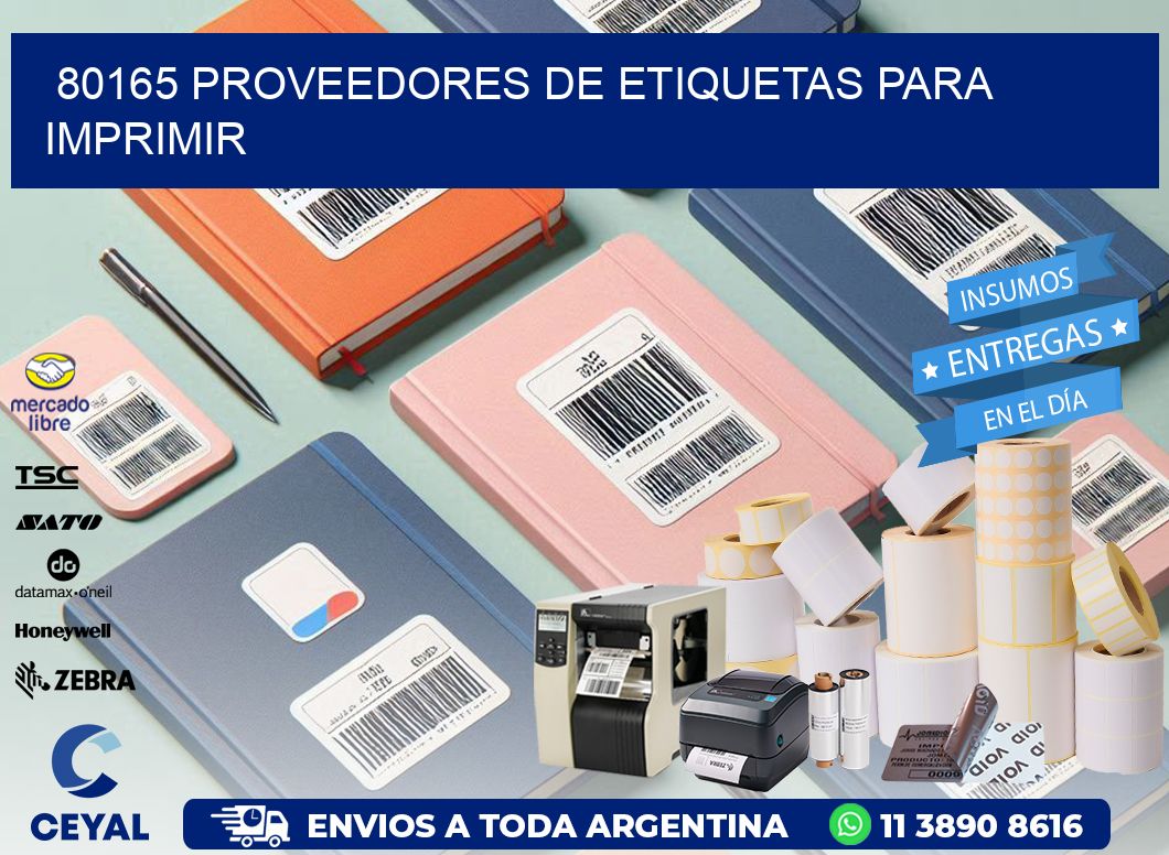 80165 proveedores de etiquetas para imprimir