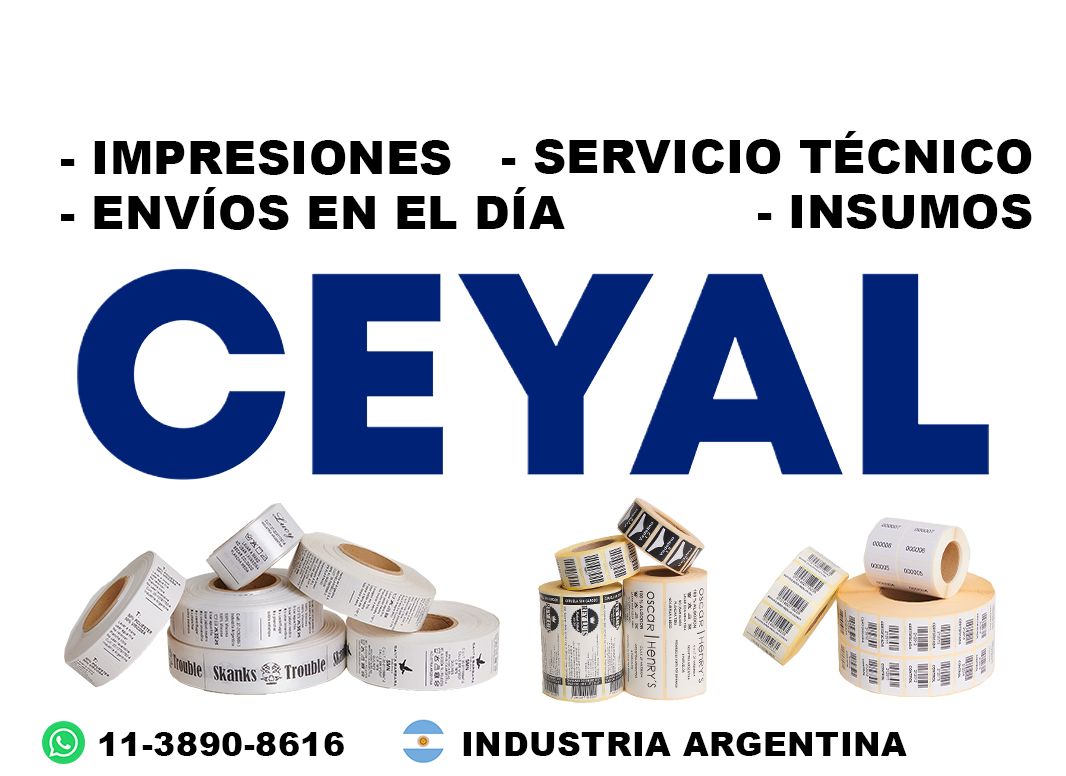 80760 rollo de etiquetas para etiquetadora