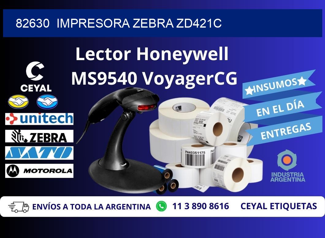 82630  Impresora Zebra zd421c