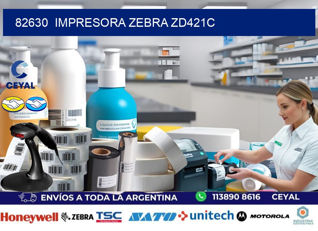 82630  Impresora Zebra zd421c
