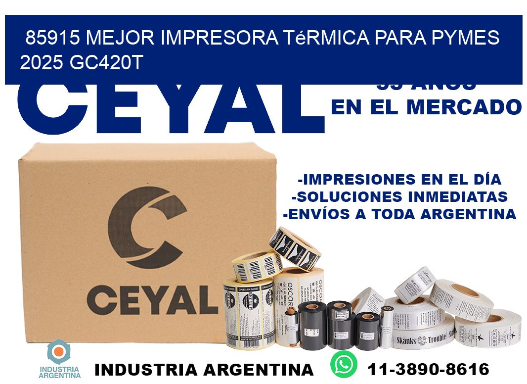 85915 mejor impresora térmica para pymes 2025 GC420T