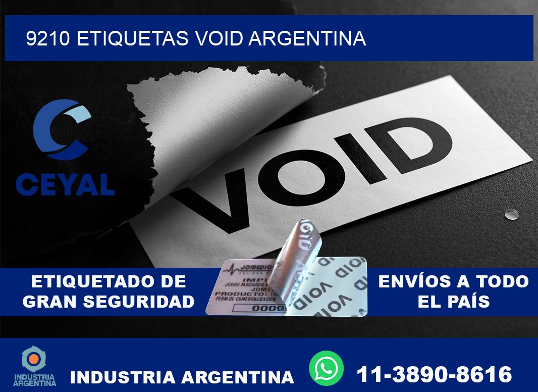 9210 etiquetas void argentina