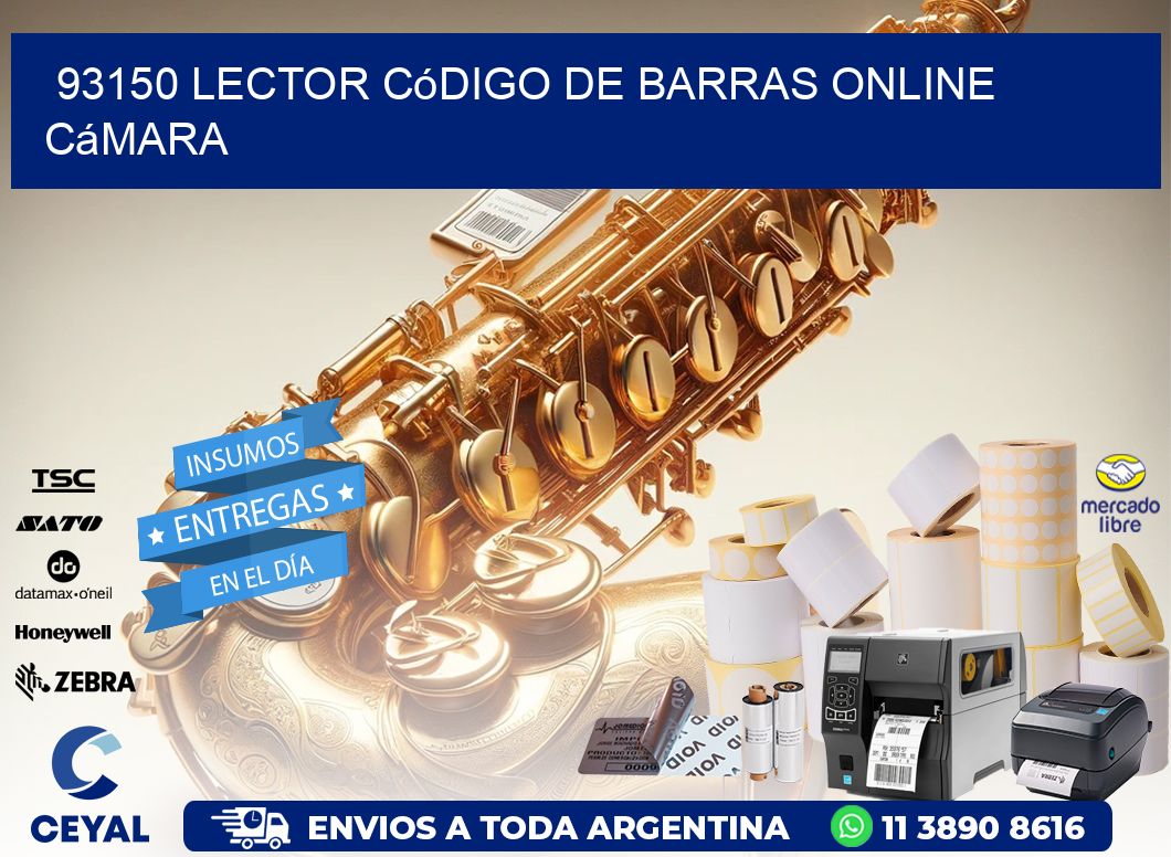 93150 Lector código de barras online cámara
