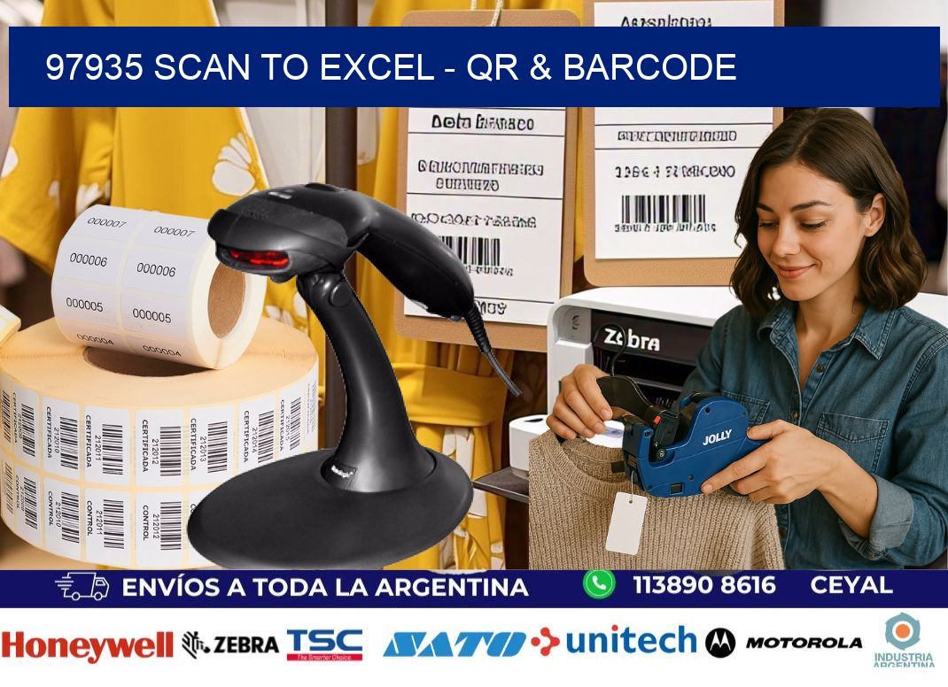 97935 Scan to Excel - QR & Barcode