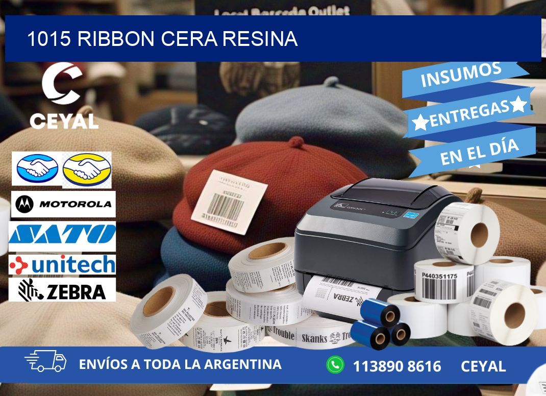 1015 ribbon cera resina