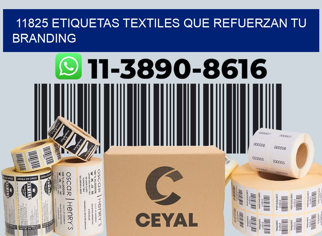 11825 Etiquetas textiles que refuerzan tu branding