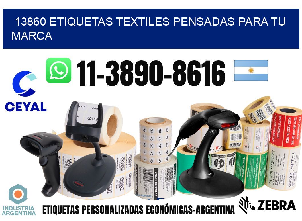 13860 Etiquetas textiles pensadas para tu marca